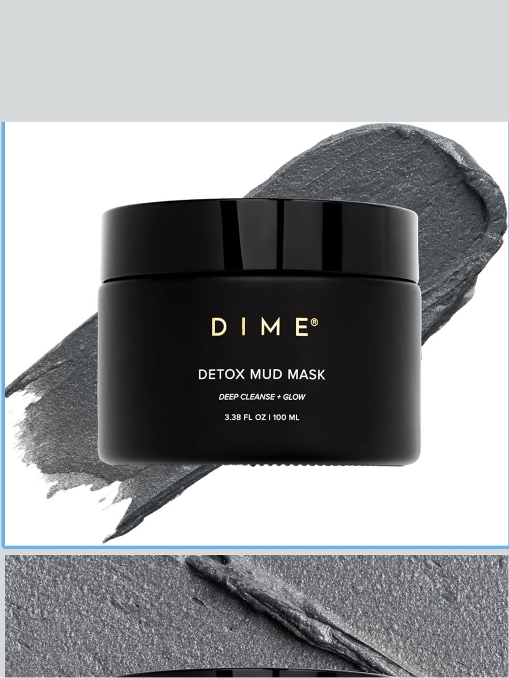 NWT Dime Detox Mud Mask Deep Cleanse and Glow